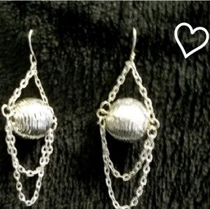 Silver dangle Earrings